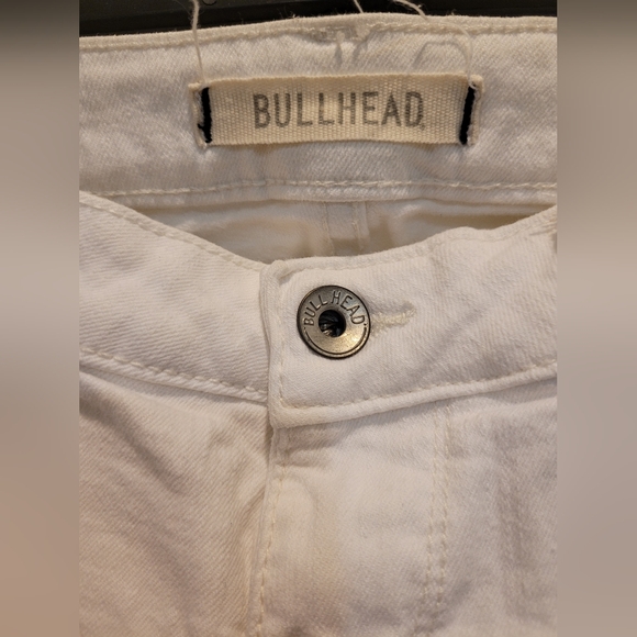 BULLHEAD WHITE DENIM Jeans Sz 1 - Picture 5 of 5